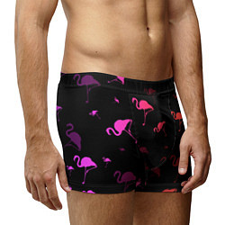Трусы-боксеры мужские Фламинго, цвет: 3D-принт — фото 2