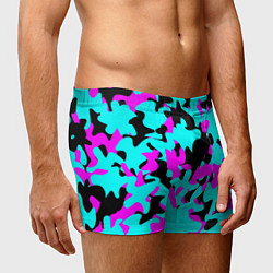 Трусы-боксеры мужские Modern Camouflage, цвет: 3D-принт — фото 2