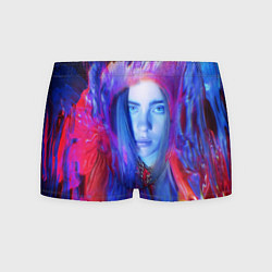 Трусы-боксеры мужские Billie Paint Colors, цвет: 3D-принт