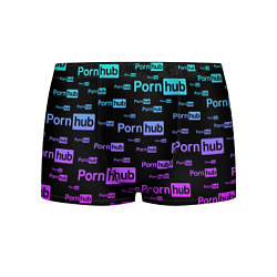 Трусы-боксеры мужские PornHub, цвет: 3D-принт