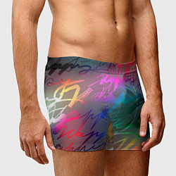 Трусы-боксеры мужские Узоры, цвет: 3D-принт — фото 2