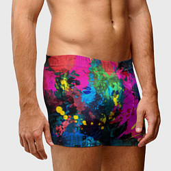 Трусы-боксеры мужские Яркий принт, цвет: 3D-принт — фото 2