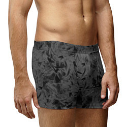 Трусы-боксеры мужские Черная дымка, цвет: 3D-принт — фото 2