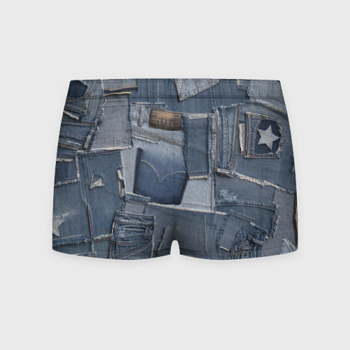 Мужские трусы Jeans life / 3D-принт – фото 2