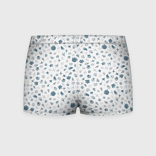 Мужские трусы Отпечатки лап животных / 3D-принт – фото 2