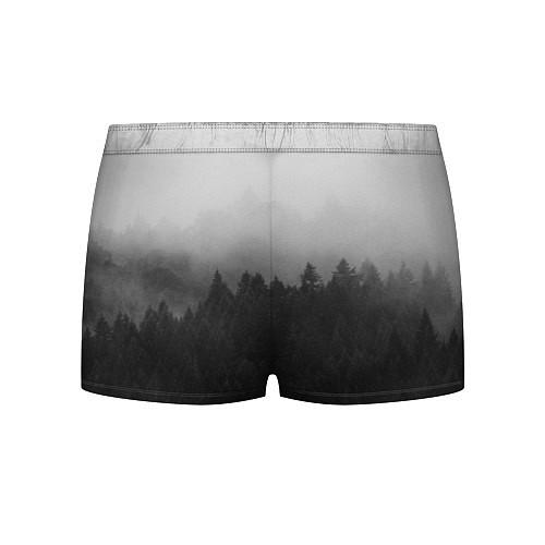 Мужские трусы Туманный лес / 3D-принт – фото 2