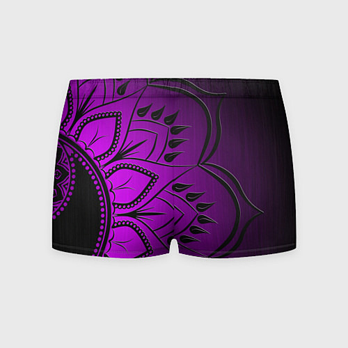 Мужские трусы Сирень 3D / 3D-принт – фото 2