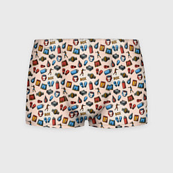 Трусы-боксеры мужские Box, цвет: 3D-принт