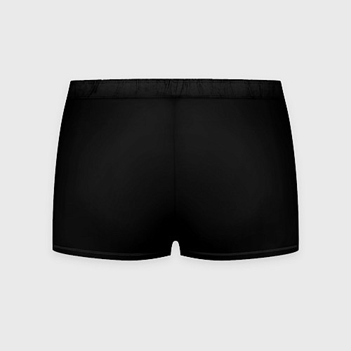 Мужские трусы Magic Music Record White on Black / 3D-принт – фото 2