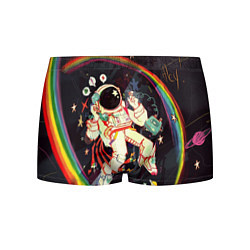 Трусы-боксеры мужские Космонавт, цвет: 3D-принт