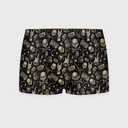 Мужские трусы Scull pattern rock