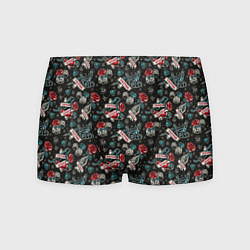 Трусы-боксеры мужские TATTOO, цвет: 3D-принт