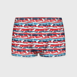 Мужские трусы Merry Christmas лесные звери