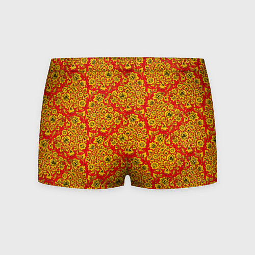 Мужские трусы Хохломские узоры / 3D-принт – фото 2