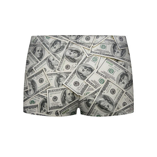 Мужские трусы Dollars money / 3D-принт – фото 2
