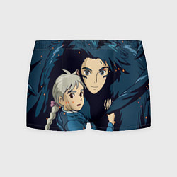 Мужские трусы Ходячий замок Софи и Хаул летят