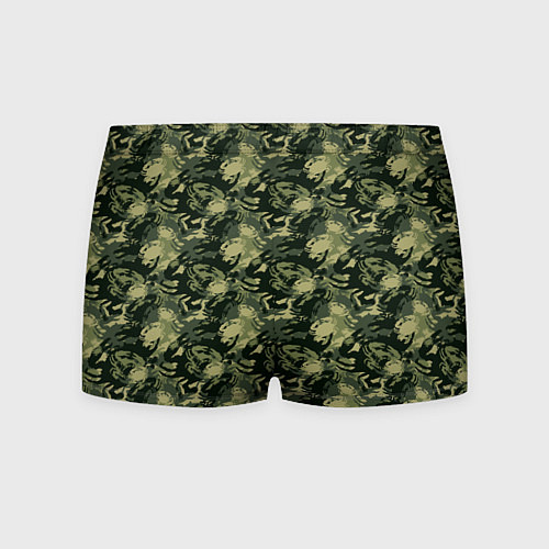 Мужские трусы Крабы камуфляж / 3D-принт – фото 2
