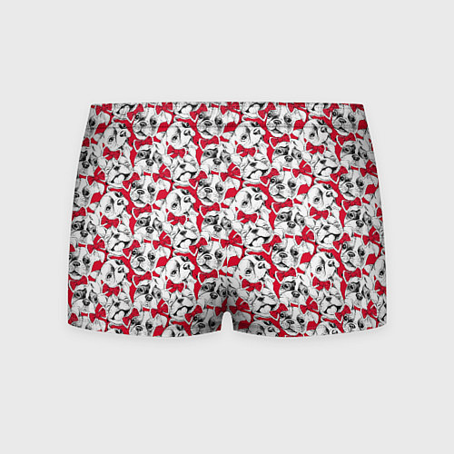 Мужские трусы Французский Бульдог French / 3D-принт – фото 2