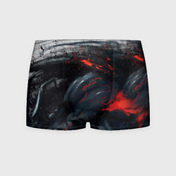 Трусы-боксеры мужские ЧЁРНЫЙ СИМБИОТ ГРАНЖ BLACK MONSTER, цвет: 3D-принт