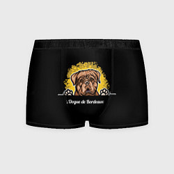 Трусы-боксеры мужские Бордоский Дог Dogue de bordeaux, цвет: 3D-принт