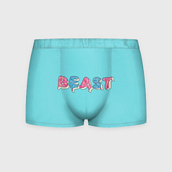 Трусы-боксеры мужские Mr Beast Donut, цвет: 3D-принт