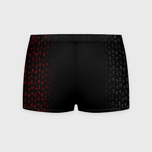 Мужские трусы GOD OF WAR LOGO, РУНЫ / 3D-принт – фото 2