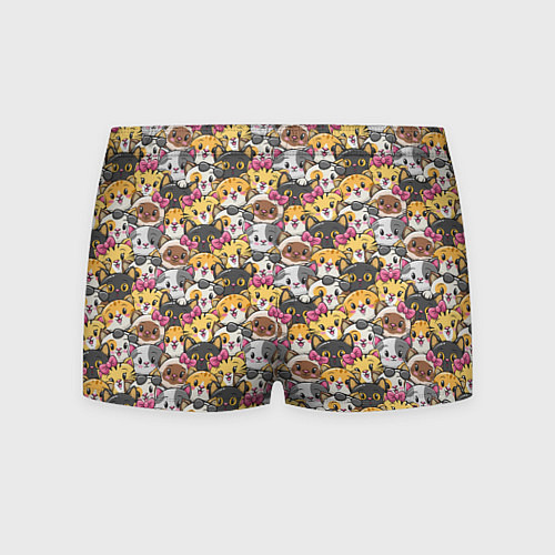 Мужские трусы Котики Много котиков! / 3D-принт – фото 2