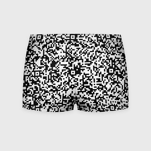 Мужские трусы Стиль QR код / 3D-принт – фото 2