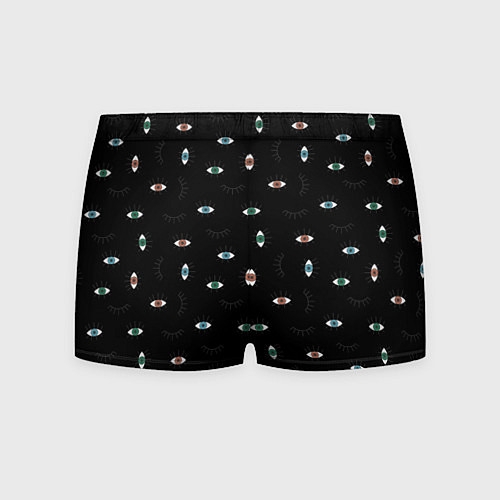 Мужские трусы Разноцветные глаза паттерн / 3D-принт – фото 2