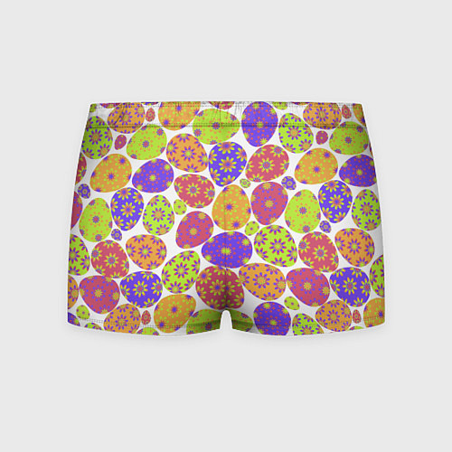 Мужские трусы Разукрашенные пасхальные яйца / 3D-принт – фото 2
