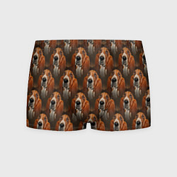 Трусы-боксеры мужские Dog patternt, цвет: 3D-принт