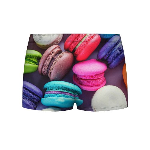 Мужские трусы Colorful Macaroons / 3D-принт – фото 2