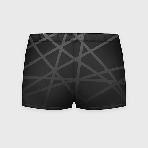 Мужские трусы ГЕОМЕТРИЧЕСКИЙ ПАТТЕРН ЧЕРНЫЙ / 3D-принт – фото 2