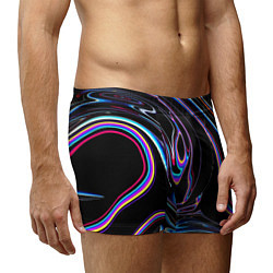 Трусы-боксеры мужские Vanguard pattern Neon, цвет: 3D-принт — фото 2