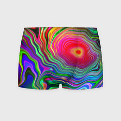 Трусы-боксеры мужские Expressive pattern Neon, цвет: 3D-принт