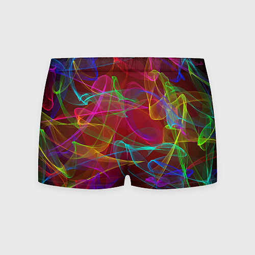 Мужские трусы Color neon pattern Vanguard / 3D-принт – фото 2