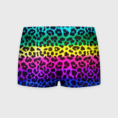 Мужские трусы Leopard Pattern Neon / 3D-принт – фото 2