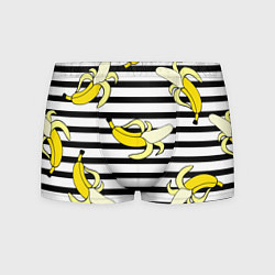 Трусы-боксеры мужские Banana pattern Summer, цвет: 3D-принт