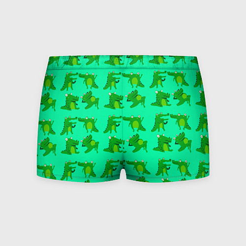 Мужские трусы FUNNY CROCODILES / 3D-принт – фото 2