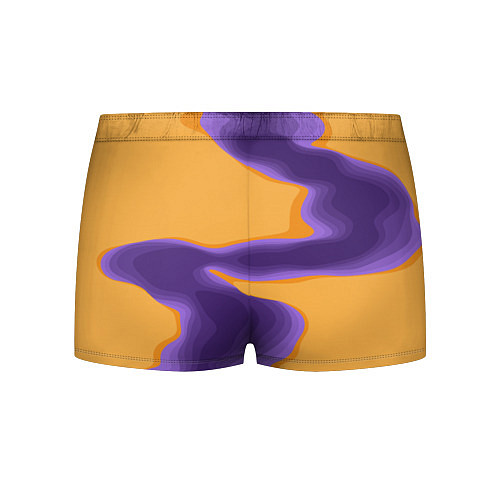 Мужские трусы Фиолетовая река / 3D-принт – фото 2