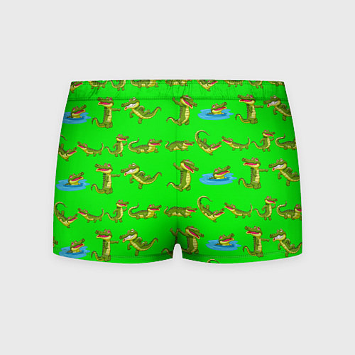 Мужские трусы CHARMING CROCODILES / 3D-принт – фото 2