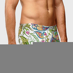 Трусы-боксеры мужские Fashionable floral Oriental pattern Summer 2025, цвет: 3D-принт — фото 2