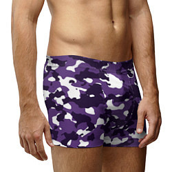 Трусы-боксеры мужские Amethyst Purple Аметист, цвет: 3D-принт — фото 2