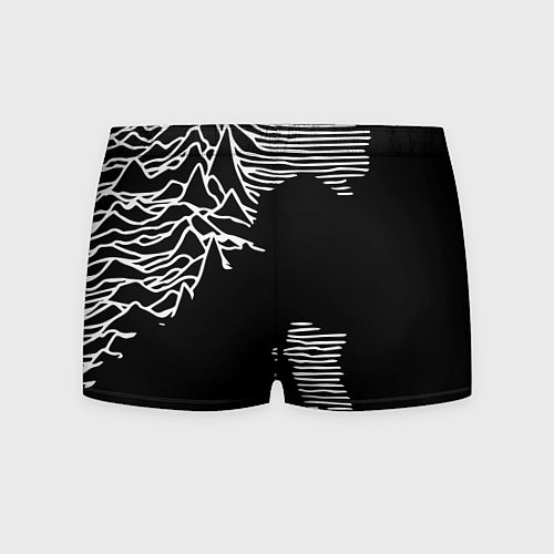 Мужские трусы Joy Division - неровность горы / 3D-принт – фото 2