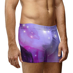 Трусы-боксеры мужские Космическое одеяло, цвет: 3D-принт — фото 2