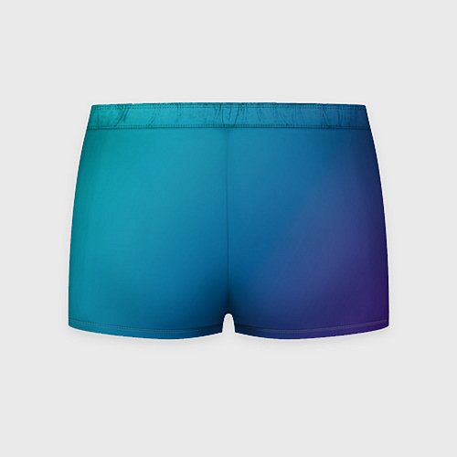 Мужские трусы Градиент - морская глубина / 3D-принт – фото 2