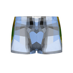 Трусы-боксеры мужские Абстракт мозаика графический узор, цвет: 3D-принт