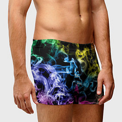 Трусы-боксеры мужские Эйфория в дыму, цвет: 3D-принт — фото 2