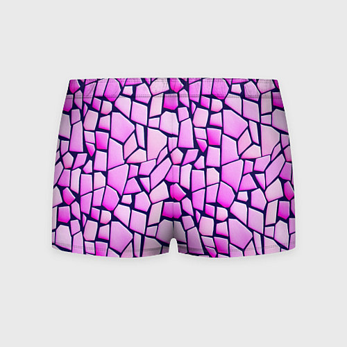 Мужские трусы Абстрактная мозаика - паттерн / 3D-принт – фото 2