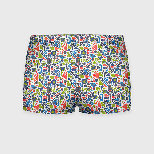 Мужские трусы Этно орнамент / 3D-принт – фото 2